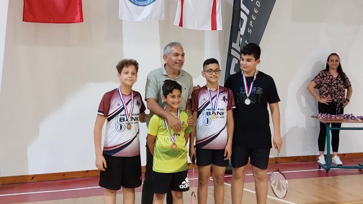 U13 TRNC Badminton National Team Trial Held