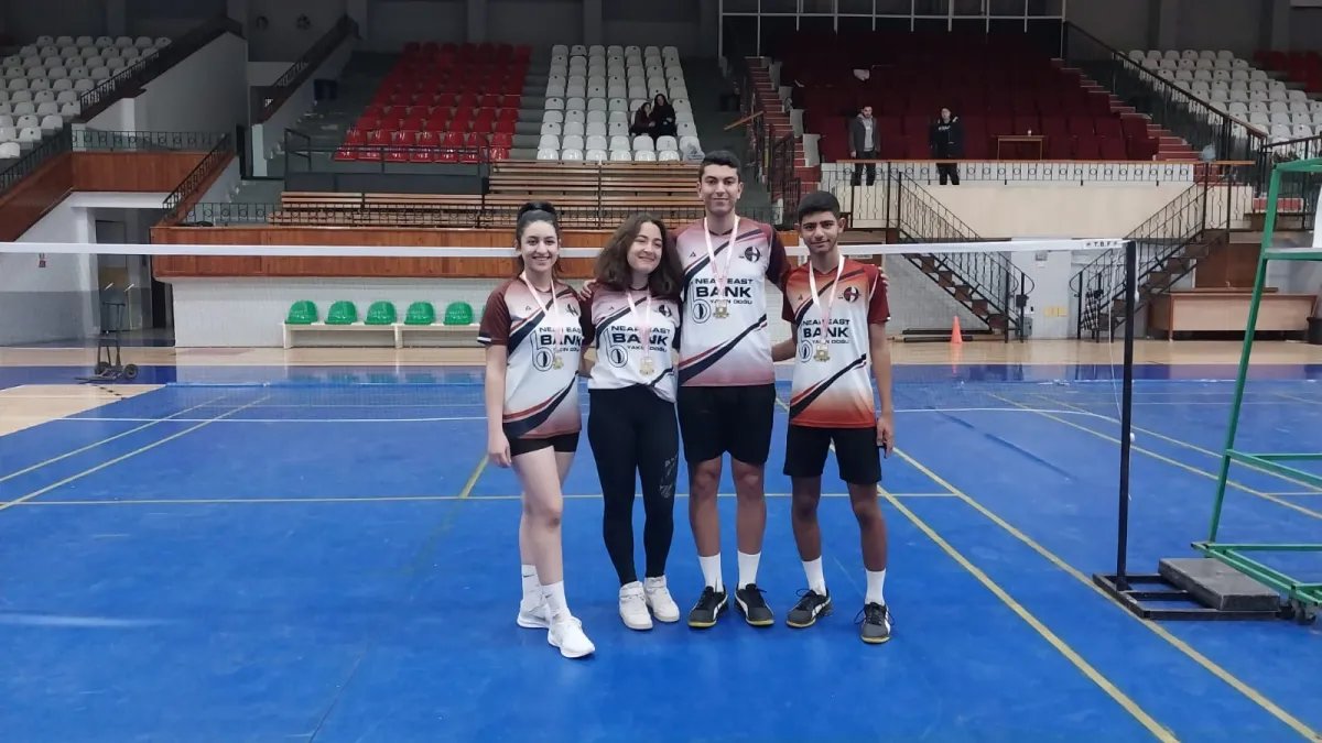 KKTC Üniversiteler Badminton Şampiyonu YDÜ