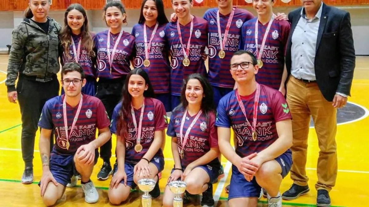 KKTC MEB Okul Sporları tarafından organize edilen Liseler arası Badminton şampiyonası yapıldı