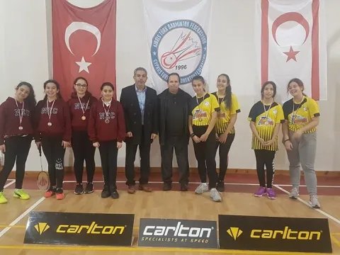 15 Yaş Altı KKTC Badminton Şampiyonası Sona Erdi
