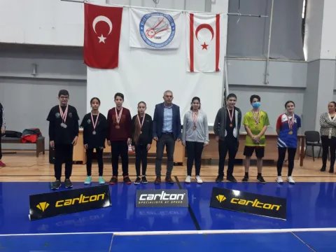 U15 TRNC Badminton Championship and National Team Trial Held
