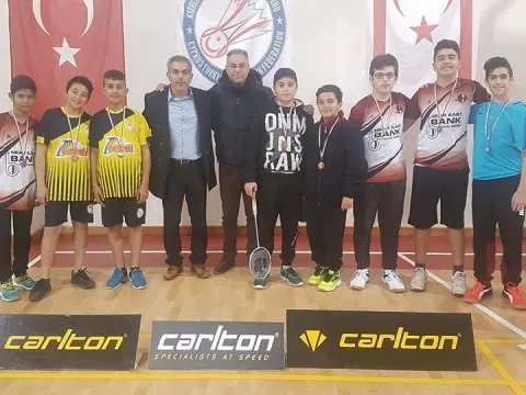 15 Yaş Altı KKTC Badminton Şampiyonası Sona Erdi