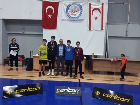 U15 TRNC Badminton Championship and National Team Trial Held