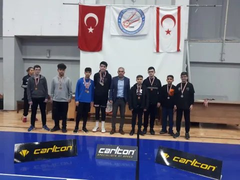 U15 TRNC Badminton Championship and National Team Trial Held