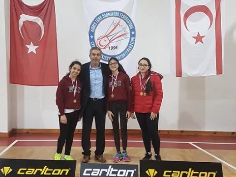 15 Yaş Altı KKTC Badminton Şampiyonası Sona Erdi