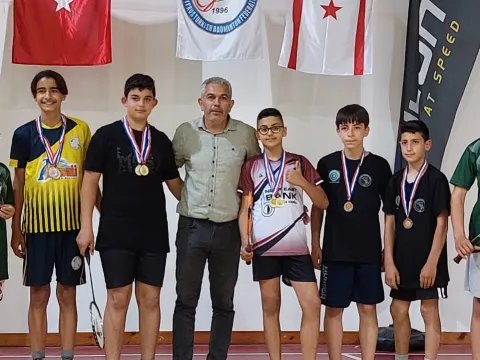 U13 TRNC Badminton National Team Trial Held