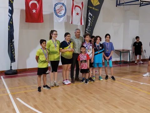 U13 TRNC Badminton National Team Trial Held