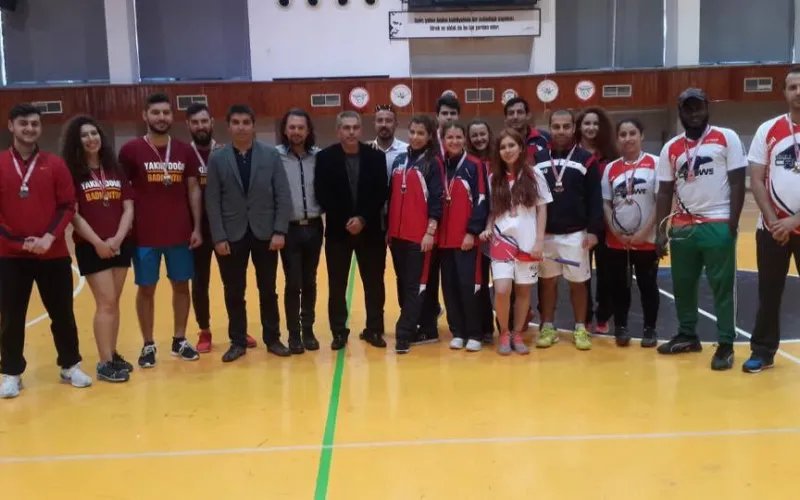 TRNC University Sports Games Badminton Championship Held